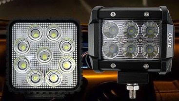 led light bars and driving lights